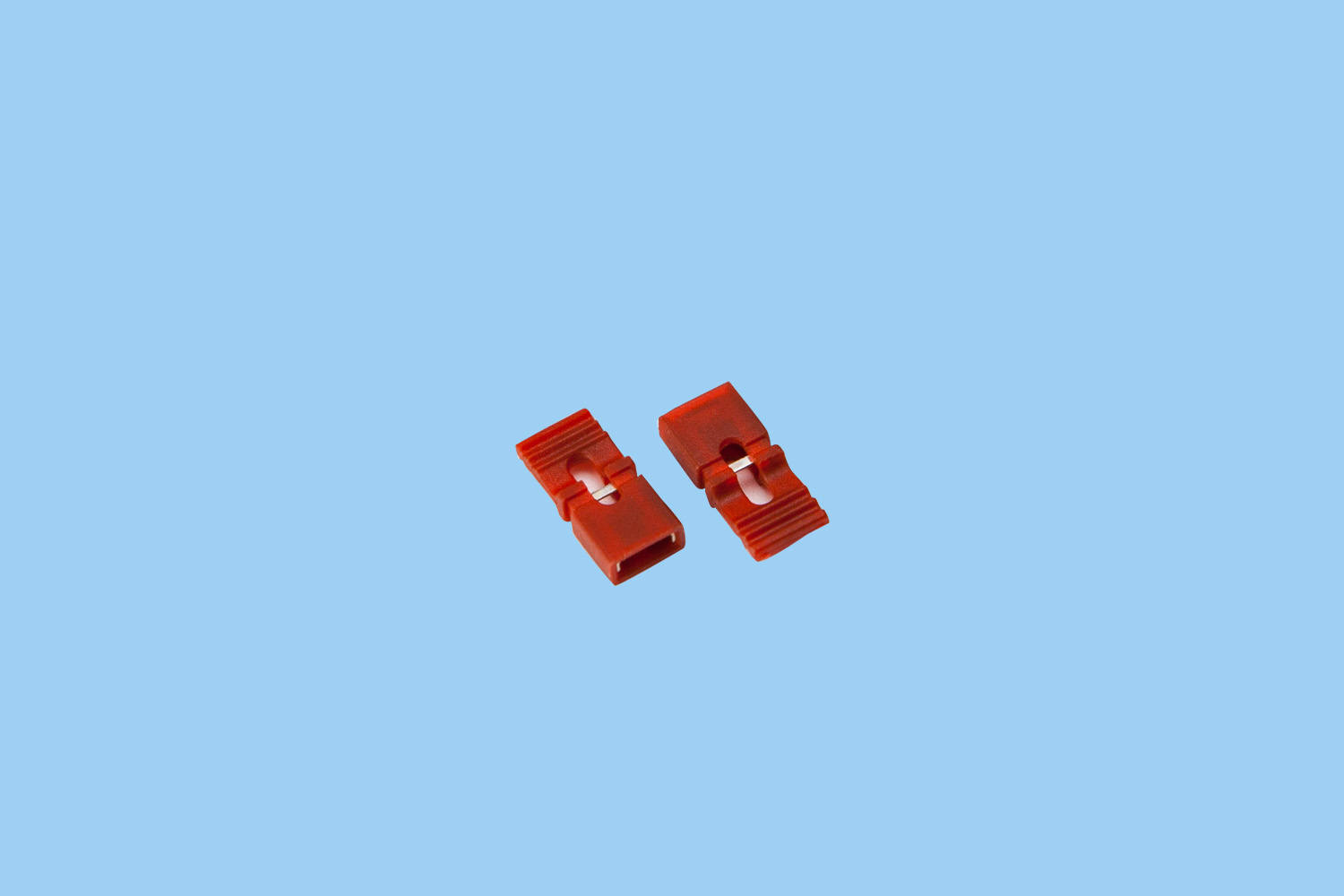 QC701-BC-2短路塊紅色帶柄